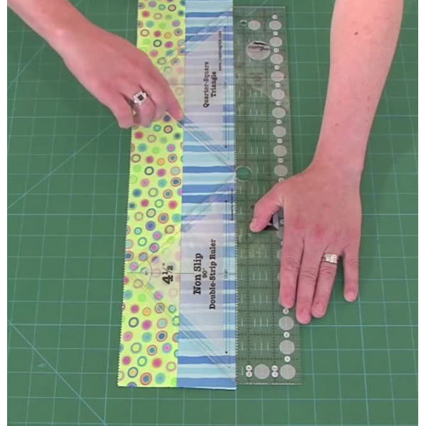 Ruler Non-Slip 90° Degree Double Strip