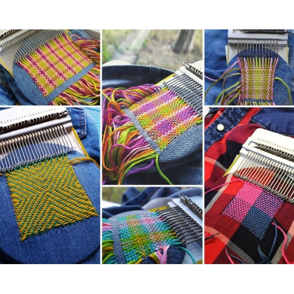 Speedweave Type -Darning Weaving Loom Kit