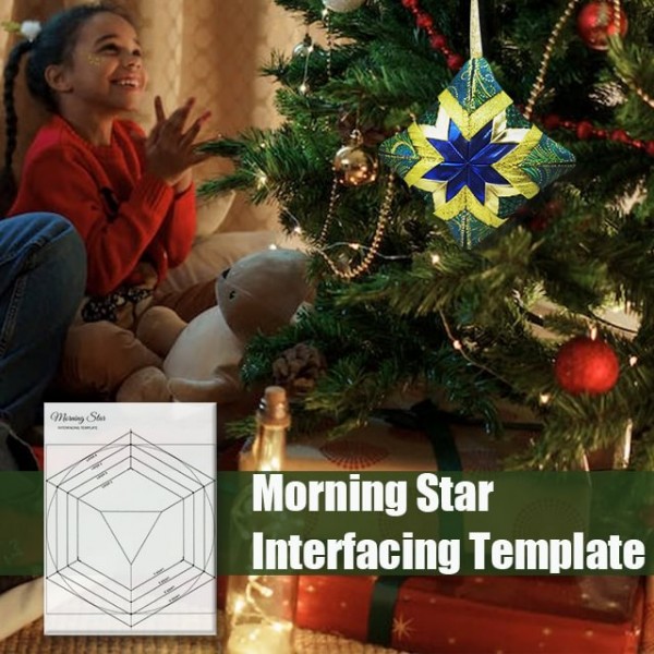 Morning Star Interfacing Template-With Instructions