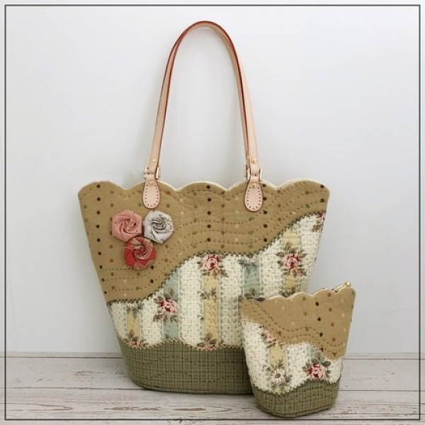 Scalloped Lace Handbag Pattern Template —With Tutorial