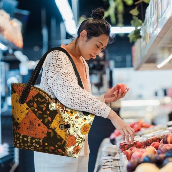 Cute Basket bag Pattern Template —With  Tutorial