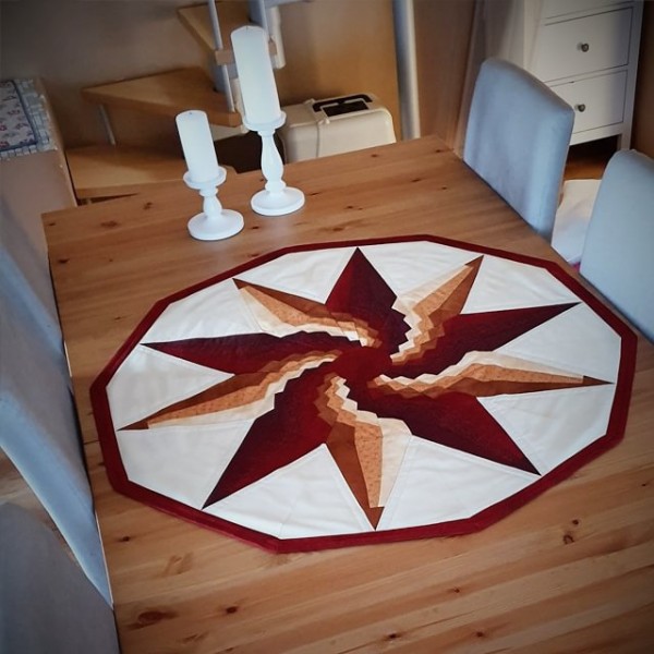 Art Ruler Squedge 22.5° Template-- With Instructions