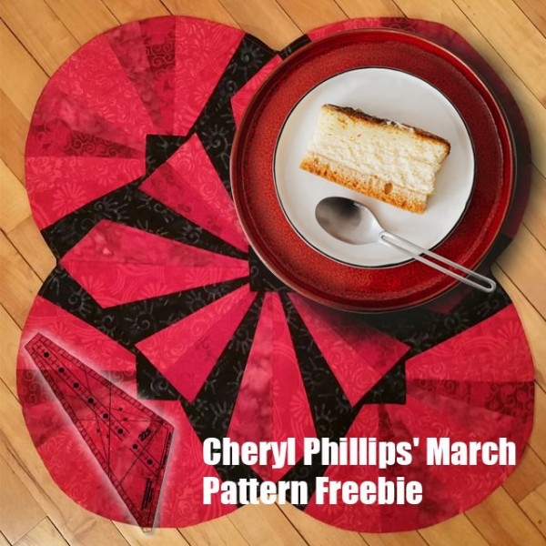 Art Ruler Squedge 22.5° Template-- With Instructions