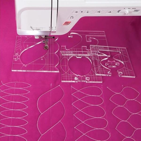 Diycraftsnow™ 4 Pcs Quilting Sewing Templates