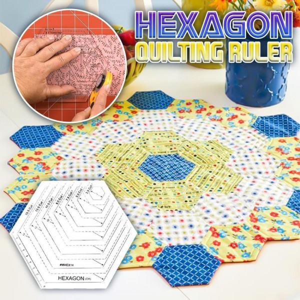 Hexagon Quilting Ruler-Hot Sale