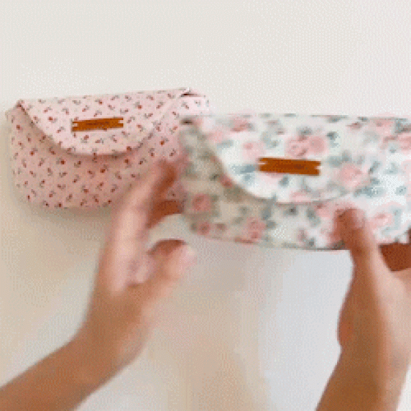 DIY Floral Glasses Case Templates