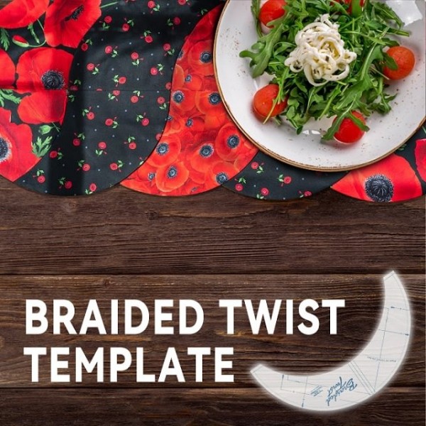 Tablecloth Braided Twist Template