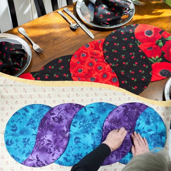 Tablecloth Braided Twist Template