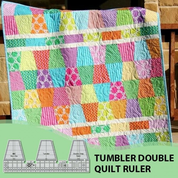 Tumbler Double Strip Ruler