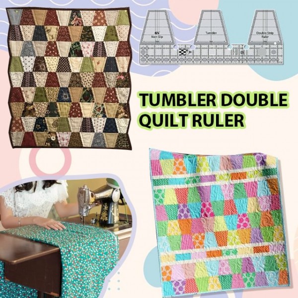 Tumbler Double Strip Ruler