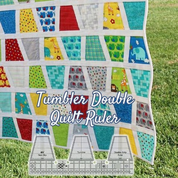 Tumbler Double Strip Ruler