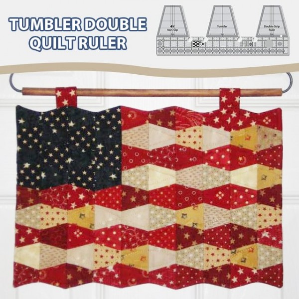 Tumbler Double Strip Ruler
