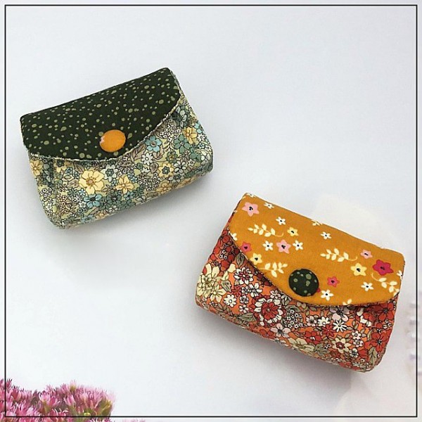 Cute Card & Coin Purse PDF Pattern —With Tutorial