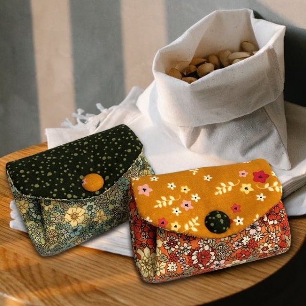 Cute Card & Coin Purse PDF Pattern —With Tutorial