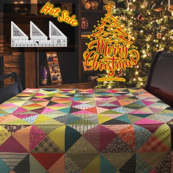 45° Degree Double Strip Ruler-With Instructions