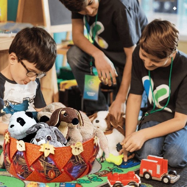 Woven Spiral Storage Basket Template （With Instructions）