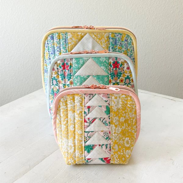 Flying Geese Pouch Template Cutting Ruler（With Instructions）