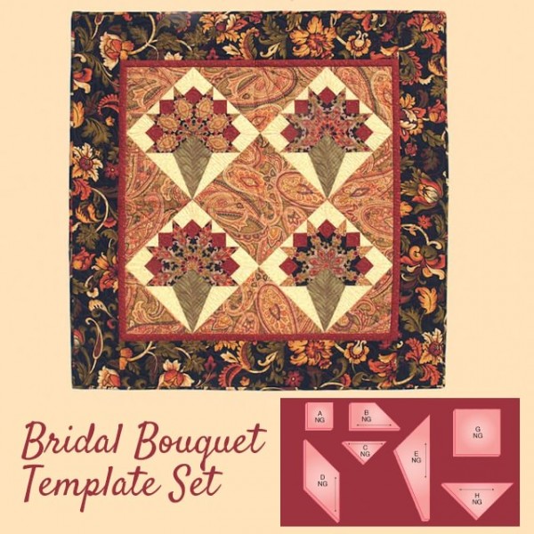Bridal Bouquet/Nosegay Book & Template Set (7PCS) + Manual