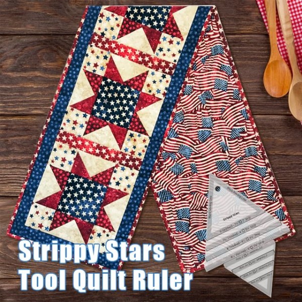 Strippy Stars Tool Quilt Ruler
