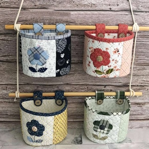 Storage basket  Quilting Set-With Instructions