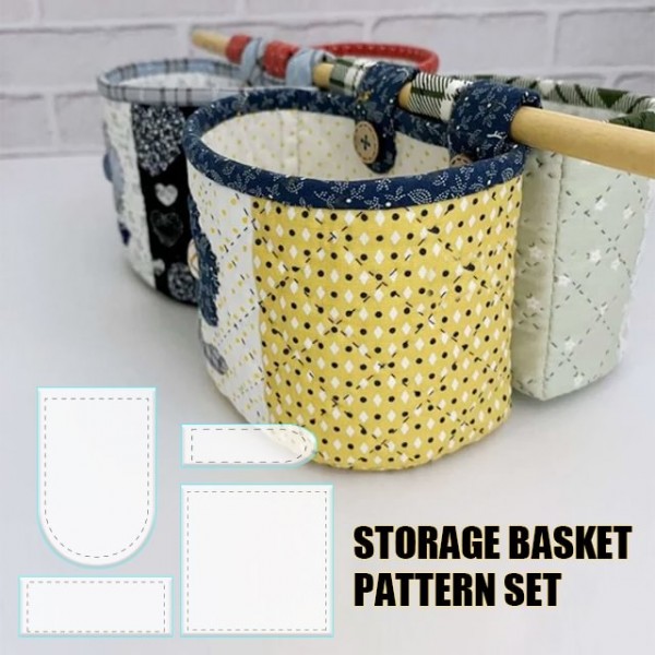 Storage basket  Quilting Set-With Instructions