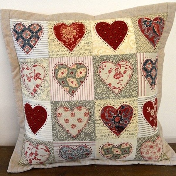 Heart Pattern Quilting & Patchwork Template