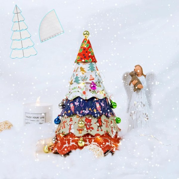 Handmade Christmas Tree Quilting Set—WITH TUTORIAL