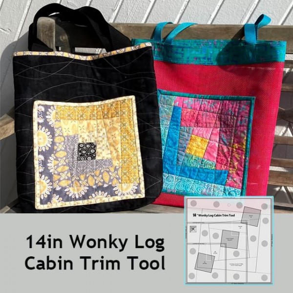 Wonky Log Cabin Trim Tool -8,12,14inch(With Instructions)