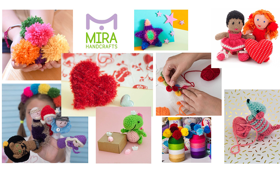 kids yarn kit starter kit for kids crafts for kits gift for girls age 7 12 christmas